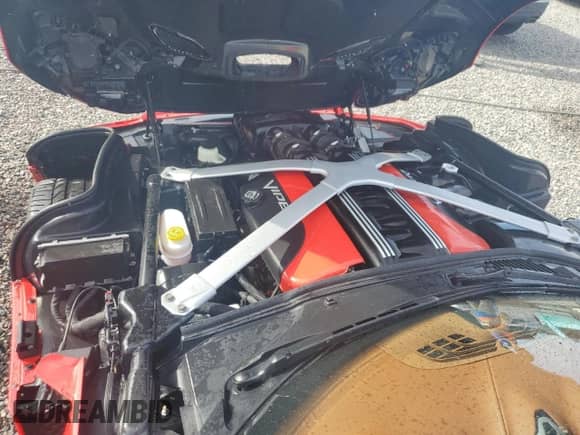 2013 Dodge Viper GTS with VIN 1C3ADEBZ2DV100017, listed as a Copart auction lot 80231604 with 1,216 mi miles and Non repairable. Bid and sale history available at DreamBid. Image 11.