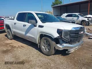 2022 GMC Sierra 1500 Pro with VIN 1GTPUAEKXNZ569539, listed as a IAAI auction lot 42984330 with 129,949 mi miles and . Bid and sale history available at DreamBid. Image 1.
