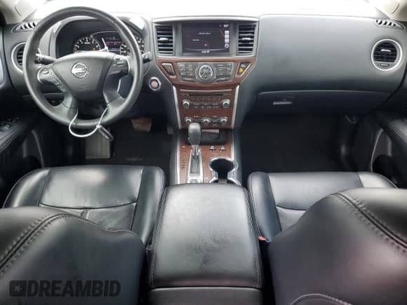 2017 Nissan Pathfinder Platinum с VIN 5N1DR2MM2HC695328, выставлен на аукционе Copart как лот 70037385 с пробегом 94 436 миль миль и Списание • Salvage title. История ставок и продаж доступна на DreamBid. Изображение 8.