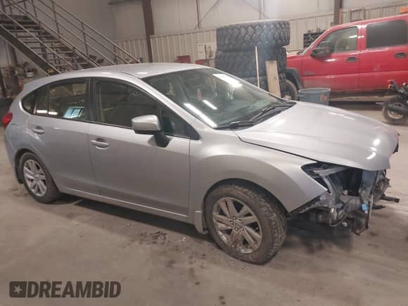2016 Subaru Impreza Premium with VIN JF1GPAB61G8201635, listed as a IAAI auction lot 42244743 with 107,115 mi miles and . Bid and sale history available at DreamBid. Image 14.