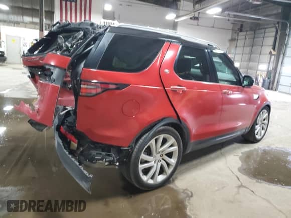 2018 Land Rover Discovery HSE Luxury с VIN SALRT2RVXJA058694, выставлен на аукционе Copart как лот 57682855 с пробегом Не указан миль и Списание • Salvage title. История ставок и продаж доступна на DreamBid. Изображение 3.