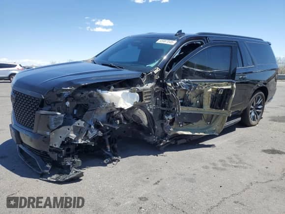 2021 Cadillac Escalade ESV Premium Luxury с VIN 1GYS4KKL3MR334261, выставлен на аукционе Copart как лот 55987045 с пробегом Не указан миль и Списание • Salvage title. История ставок и продаж доступна на DreamBid. Изображение 1.