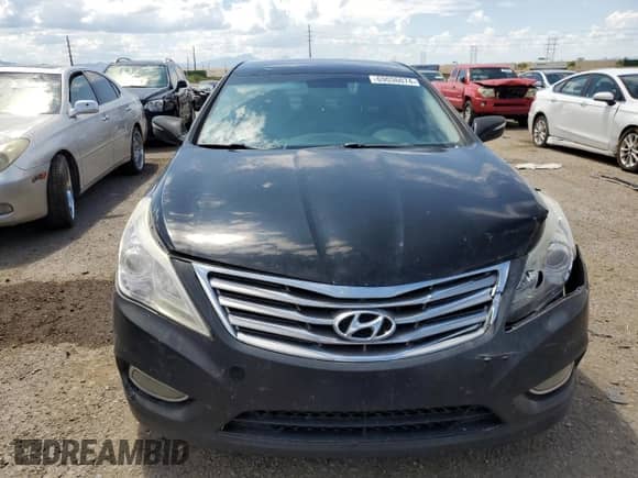 2013 Hyundai Azera with VIN KMHFH4JG7DA220477, listed as a Copart auction lot 69036074 with 126,455 mi miles and Salvage title. Bid and sale history available at DreamBid. Image 5.