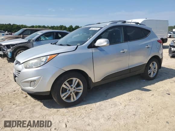 2013 Hyundai Tucson GLS z VIN KM8JUCACXDU618178, wystawiony jako Copart lot #66614045 z przebiegiem 181 608 mil mil oraz Szkoda całkowita • Salvage title. Historia ofert i sprzedaży dostępna na DreamBid. Obrazek 1.