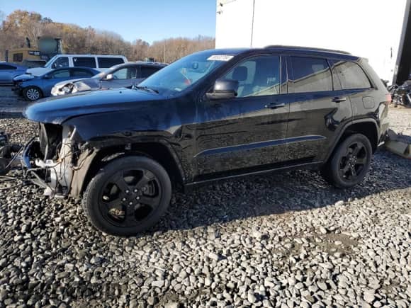 2019 Jeep Grand Cherokee Laredo E with VIN 1C4RJFAGXKC642570, listed as a Copart auction lot 80532784 with 158,972 mi miles and Salvage title. Bid and sale history available at DreamBid. Image 1.