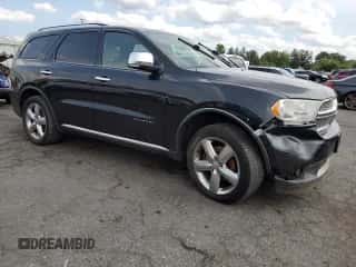 2012 Dodge Durango Citadel with VIN 1C4RDJEG0CC127132, listed as a Copart auction lot 71932035 with 271,734 mi miles and Clean title. Bid and sale history available at DreamBid. Image 4.