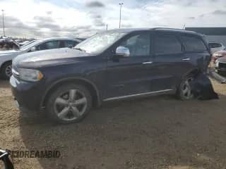 2011 Dodge Durango Citadel with VIN 1D4SE5GT5BC682482, listed as a Copart auction lot 69482965 with 322,643 mi miles and Salvage title. Bid and sale history available at DreamBid. Image 1.