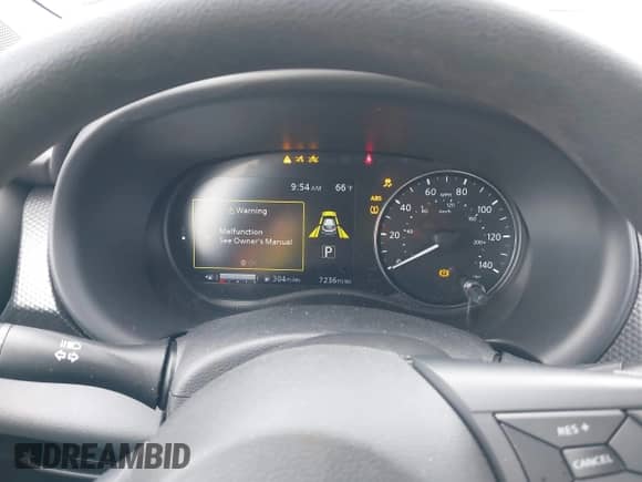 2024 Nissan Kicks SV with VIN 3N1CP5CV8RL484905, listed as a IAAI auction lot 43186581 with 7,236 mi miles and . Bid and sale history available at DreamBid. Image 7.