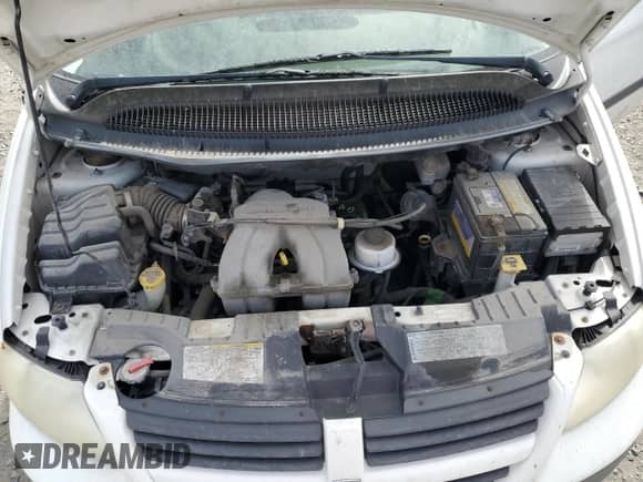 2007 Dodge Caravan SE with VIN 1D4GP25B27B220077, listed as a Copart auction lot 59552745 with 141,367 mi miles and Salvage title. Bid and sale history available at DreamBid. Image 12.