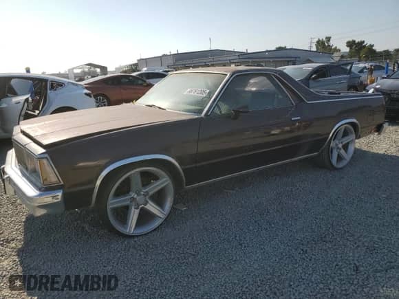 1980 Chevrolet El Camino с VIN 1W80JAR416378, выставлен на аукционе Copart как лот 68761205 с пробегом 296 705 миль миль и Чистый • Clean title. История ставок и продаж доступна на DreamBid. Изображение 1.