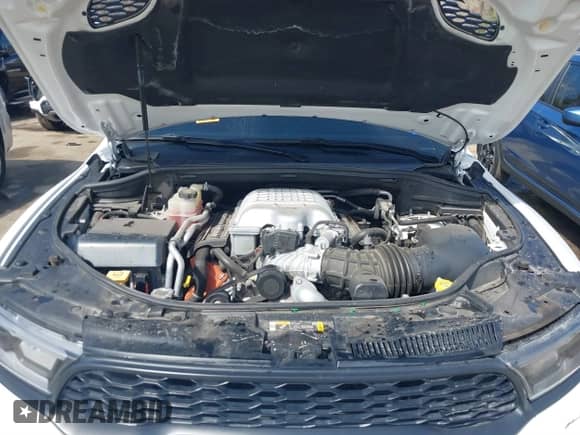 2021 Dodge Durango SRT Hellcat with VIN 1C4SDJH96MC762632, listed as a IAAI auction lot 41664693 with 29,236 mi miles and . Bid and sale history available at DreamBid. Image 10.