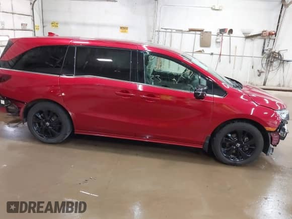 2023 Honda Odyssey Sport z VIN 5FNRL6H71PB033829, wystawiony jako IAAI lot #42556727 z przebiegiem 30 524 mil mil oraz . Historia ofert i sprzedaży dostępna na DreamBid. Obrazek 14.