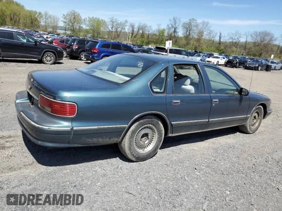 1996 Chevrolet Caprice 1SA Special Value с VIN 1G1BL52P5TR141520, выставлен на аукционе Copart как лот 54915835 с пробегом Не указан миль и Чистый • Clean title. История ставок и продаж доступна на DreamBid. Изображение 3.