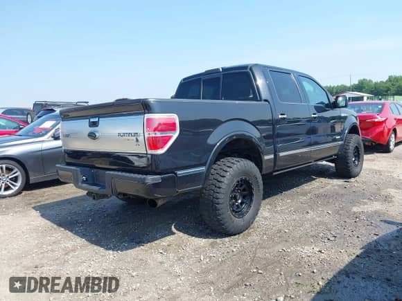 2013 Ford F-150 XL with VIN 1FTFW1ET9DFA85537, listed as a IAAI auction lot 42571918 with 219,401 mi miles and . Bid and sale history available at DreamBid. Image 4.