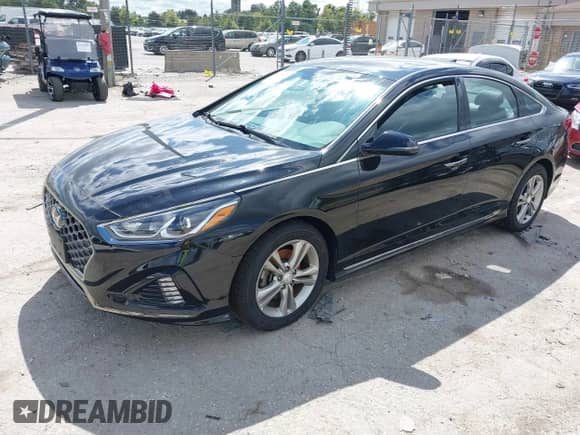 2018 Hyundai Sonata SEL with VIN 5NPE34AF1JH714375, listed as a IAAI auction lot 43159134 with 101,297 mi miles and . Bid and sale history available at DreamBid. Image 17.
