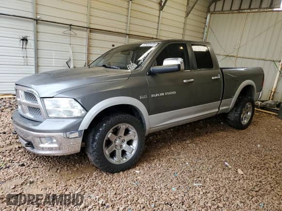 2012 Ram 1500 Laramie with VIN 1C6RD7JT3CS307997, listed as a Copart auction lot 67632515 with 164,326 mi miles and Clean title. Bid and sale history available at DreamBid. Image 1.