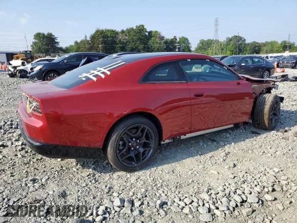2024 Dodge Charger R/T with VIN 2C3CDBCK2RR206874, listed as a Copart auction lot 62059465 with 16 mi miles and Salvage title. Bid and sale history available at DreamBid. Image 3.