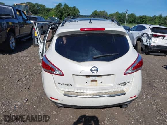 2012 Nissan Murano LE with VIN JN8AZ1MW1CW206528, listed as a IAAI auction lot 42777213 with 192,510 mi miles and . Bid and sale history available at DreamBid. Image 15.