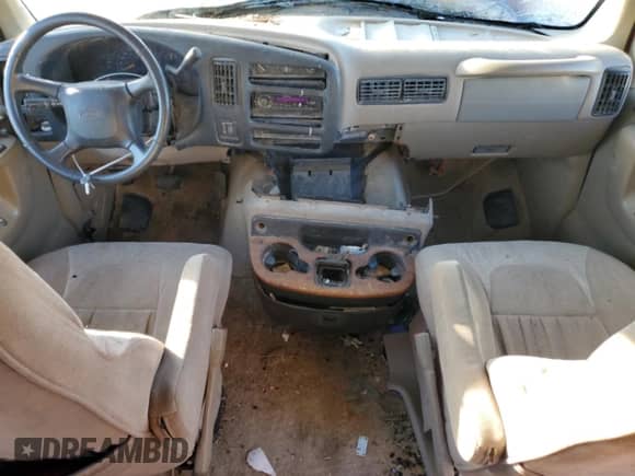 2000 Chevrolet Express Cargo YF7 with VIN 1GBFG15R9Y1275007, listed as a Copart auction lot 80754994 with Not provided miles and Salvage title. Bid and sale history available at DreamBid. Image 8.