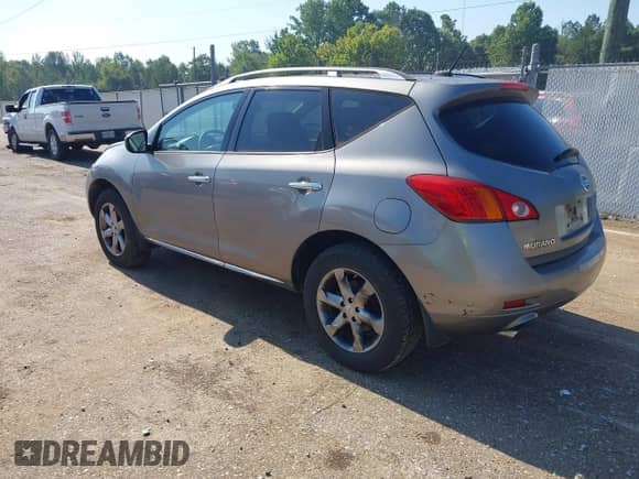 2009 Nissan Murano SL z VIN JN8AZ18U19W100579, wystawiony jako IAAI lot #42911326 z przebiegiem 149 663 mil mil oraz . Historia ofert i sprzedaży dostępna na DreamBid. Obrazek 3.