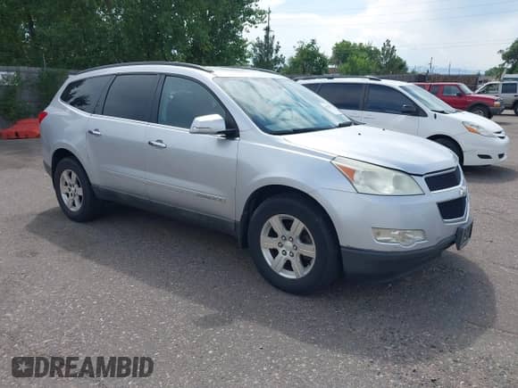 2009 Chevrolet Traverse 2LT with VIN 1GNEV23D09S169428, listed as a IAAI auction lot 42682174 with 169,642 mi miles and . Bid and sale history available at DreamBid. Image 1.