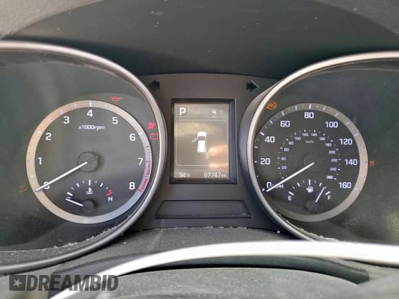 2018 Hyundai Santa Fe 2.4L with VIN 5XYZT3LB8JG567985, listed as a Copart auction lot 85842945 with 67,747 mi miles and Salvage title. Bid and sale history available at DreamBid. Image 9.