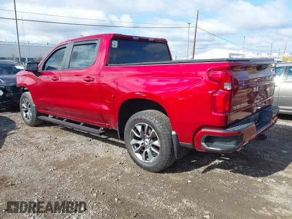 2023 Chevrolet Silverado 1500 RST with VIN 1GCUDEED5PZ223610, listed as a IAAI auction lot 43429027 with 85,877 mi miles and . Bid and sale history available at DreamBid. Image 3.