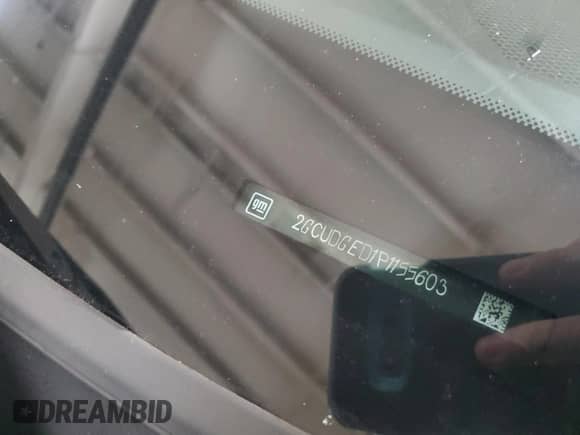 2023 Chevrolet Silverado 1500 LTZ with VIN 2GCUDGED1P1155603, listed as a Copart auction lot 71044085 with Not provided miles and Salvage title. Bid and sale history available at DreamBid. Image 12.