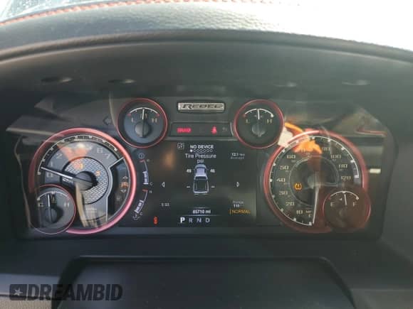 2016 Ram 1500 Rebel with VIN 1C6RR7YT2GS289490, listed as a Copart auction lot 81886445 with 85,710 mi miles and Salvage title. Bid and sale history available at DreamBid. Image 9.