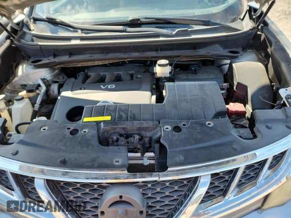 2012 Nissan Murano SL with VIN JN8AZ1MW9CW227868, listed as a Copart auction lot 70920955 with 362 mi miles and Salvage title. Bid and sale history available at DreamBid. Image 12.