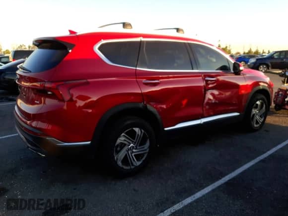 2022 Hyundai Santa Fe SEL with VIN 5NMS3DAJ4NH405784, listed as a Copart auction lot 70556772 with 11,638 mi miles and . Bid and sale history available at DreamBid. Image 3.