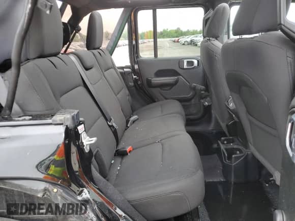 2021 Jeep Wrangler Unlimited Willys Sport with VIN 1C4HJXDN1MW679133, listed as a Copart auction lot 58345635 with 62,375 mi miles and Salvage title. Bid and sale history available at DreamBid. Image 11.