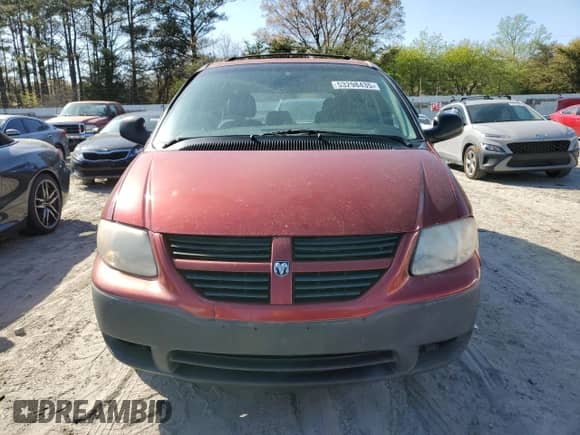 2007 Dodge Caravan SE with VIN 1D4GP25B47B111829, listed as a Copart auction lot 53298435 with 164,699 mi miles and Clean title. Bid and sale history available at DreamBid. Image 5.