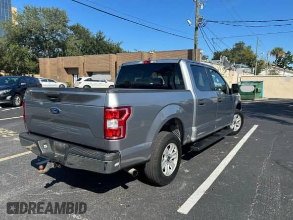 2020 Ford F-150 XL with VIN 1FTEW1C56LFA22362, listed as a Copart auction lot 90126995 with 134,699 mi miles and Clean title. Bid and sale history available at DreamBid. Image 4.