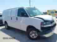 2020 Chevrolet Express Cargo with VIN 1GCWGAFG5L1240644, listed as a IAAI auction lot 42933884 with 105,030 mi miles and . Bid and sale history available at DreamBid. Image 1.