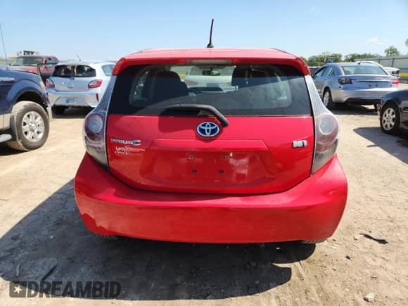 2012 Toyota Prius Two with VIN JTDKDTB3XC1007266, listed as a Copart auction lot 82096025 with 221,281 mi miles and Salvage title. Bid and sale history available at DreamBid. Image 6.
