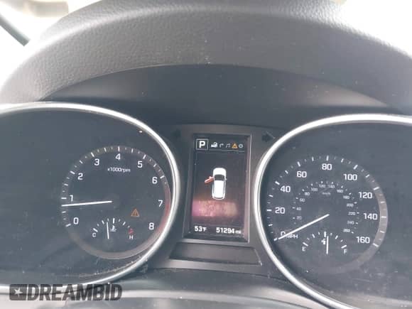 2018 Hyundai Santa Fe Ultimate with VIN 5XYZWDLA7JG542869, listed as a IAAI auction lot 41889520 with 51,294 mi miles and . Bid and sale history available at DreamBid. Image 7.