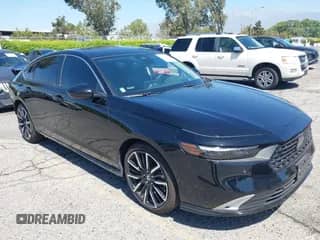 2024 Honda Accord Touring with VIN 1HGCY2F84RA078675, listed as a IAAI auction lot 42872642 with 13,474 mi miles and . Bid and sale history available at DreamBid. Image 1.