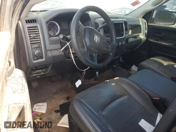 2013 Ram 1500 Tradesman with VIN 1C6RR7KPXDS678997, listed as a Copart auction lot 64696205 with Not provided miles and Salvage title. Bid and sale history available at DreamBid. Image 8.