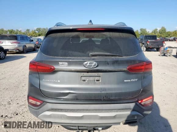 2020 Hyundai Santa Fe Limited with VIN 5NMS5CAAXLH178764, listed as a Copart auction lot 85191195 with 58,025 mi miles and Salvage title. Bid and sale history available at DreamBid. Image 6.