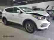 2018 Hyundai Santa Fe 2.4L z VIN 5NMZTDLB8JH098490, wystawiony jako Copart lot #80840635 z przebiegiem 94 392 mil mil oraz Szkoda całkowita • Salvage title. Historia ofert i sprzedaży dostępna na DreamBid. Obrazek 4.