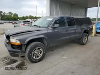 2004 Dodge Dakota with VIN 1D7HG32K24S651547, listed as a Copart auction lot 80031045 with 157,257 mi miles and Salvage title. Bid and sale history available at DreamBid. Image 1.