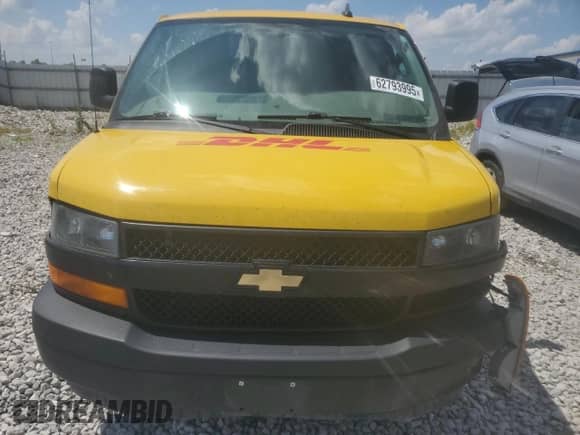 2020 Chevrolet Express Cargo с VIN 1GCWGAFPXL1252272, выставлен на аукционе Copart как лот 62793995 с пробегом 293 647 миль миль и Списание • Salvage title. История ставок и продаж доступна на DreamBid. Изображение 5.
