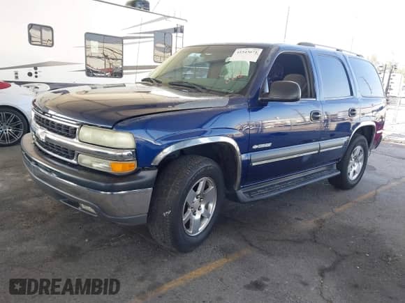 2003 Chevrolet Tahoe LS z VIN 1GNEC13T03J180708, wystawiony jako IAAI lot #41543671 z przebiegiem 203 442 mil mil oraz . Historia ofert i sprzedaży dostępna na DreamBid. Obrazek 2.