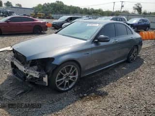 2018 Mercedes-Benz C 43 AMG с VIN 55SWF6EB0JU250796, выставлен на аукционе Copart как лот 67102275 с пробегом 101 670 миль миль и Списание • Salvage title. История ставок и продаж доступна на DreamBid. Изображение 1.