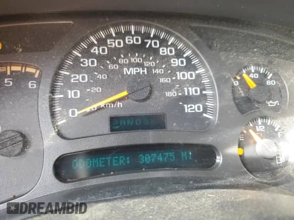 2003 Chevrolet Silverado 2500HD LT z VIN 1GCHK29G83E125196, wystawiony jako Copart lot #55274115 z przebiegiem 307 475 mil mil oraz Szkoda całkowita • Salvage title. Historia ofert i sprzedaży dostępna na DreamBid. Obrazek 9.