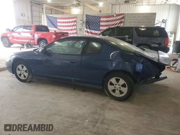 2006 Chevrolet Monte Carlo LT 3.5L с VIN 2G1WM15K769184360, выставлен на аукционе Copart как лот 56134965 с пробегом 259 503 миль миль и Списание • Salvage title. История ставок и продаж доступна на DreamBid. Изображение 2.