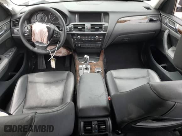 2016 BMW X3 sDrive28i with VIN 5UXWZ7C53G0T43507, listed as a Copart auction lot 55060905 with Not provided miles and Salvage title. Bid and sale history available at DreamBid. Image 8.