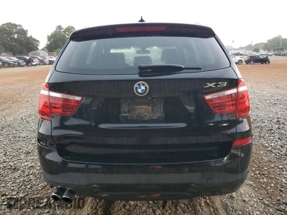 2016 BMW X3 sDrive28i with VIN 5UXWZ7C54G0M83727, listed as a Copart auction lot 67230385 with 121,373 mi miles and Salvage title. Bid and sale history available at DreamBid. Image 6.