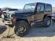 1999 Jeep Wrangler Sahara with VIN 1J4FY49S9XP479545, listed as a Copart auction lot 54753745 with 34,642 mi miles and Salvage title. Bid and sale history available at DreamBid. Image 1.